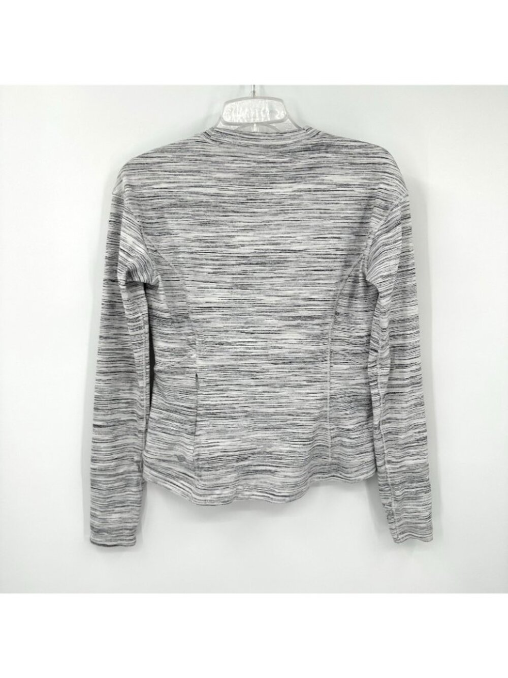 Lululemon Close to Crossing Long Sleeve MEDIUM space dye gray activewear tops - Picture 9 of 12